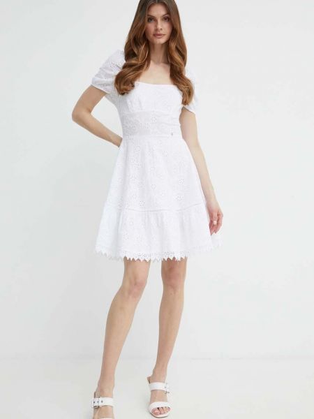 Sukienka mini Guess biała