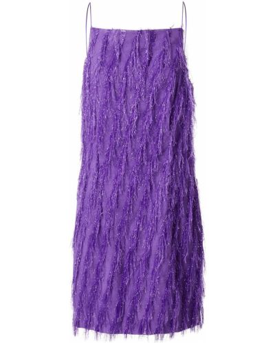 Suknele kokteiline Just Cavalli violetinė