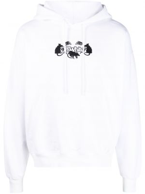 Hoodie Off-white vit