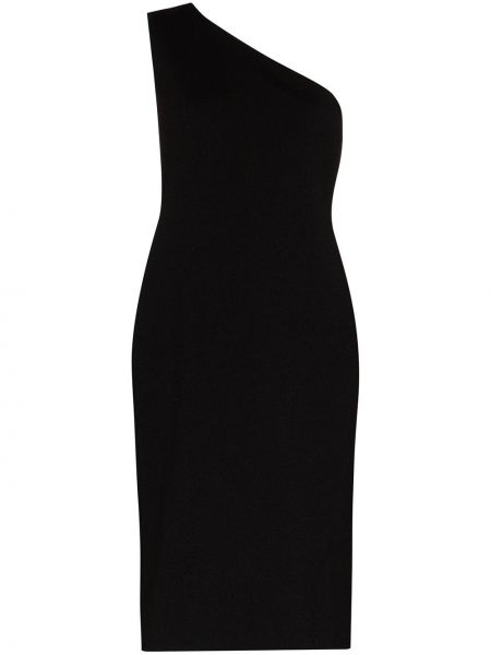 Μίντι φόρεμα Bottega Veneta μαύρο