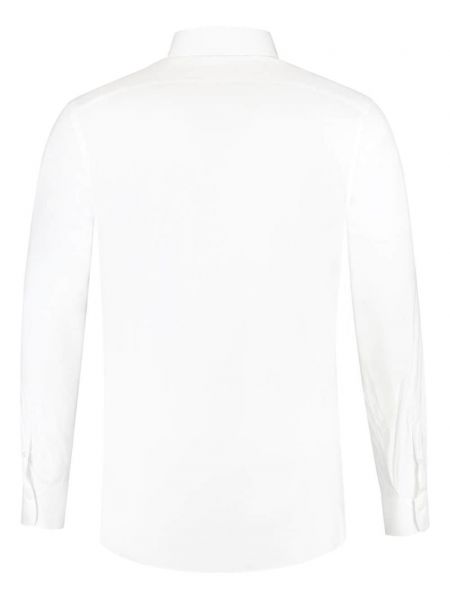 Bavlněná košile Finamore 1925 Napoli bílá
