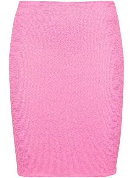 Mini suknja Hunza G ružičasta