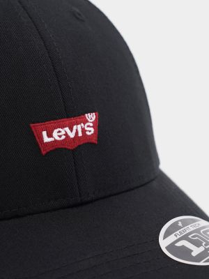 Хлопковая кепка Levi's® черная