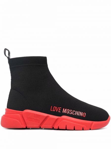 Sneakers Love Moschino svart