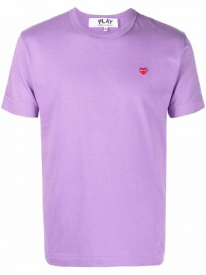 T-shirt Comme Des Garçons Play violet
