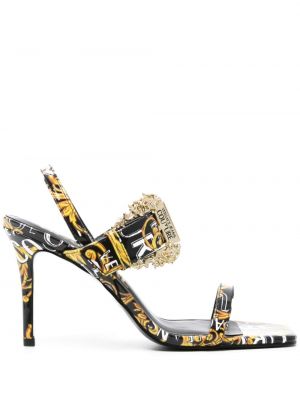 Sandály s potiskem Versace Jeans Couture