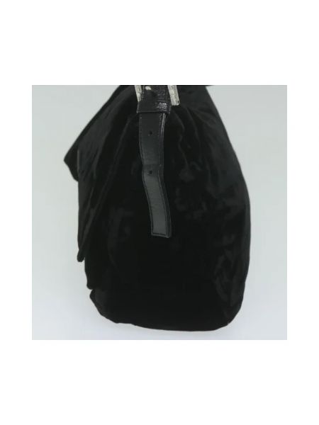 Bolsa de hombro de terciopelo‏‏‎ Fendi Vintage negro