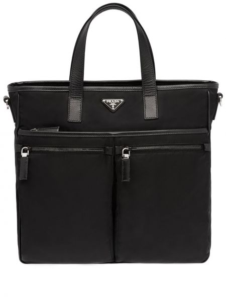 Nákupná taška Prada čierna