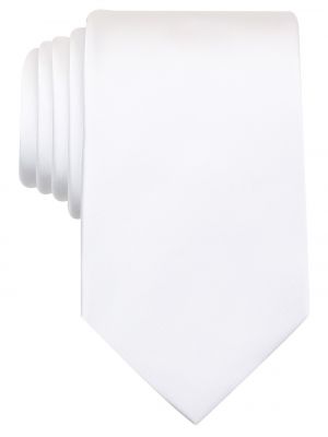 Однотонный атласный галстук Perry Ellis