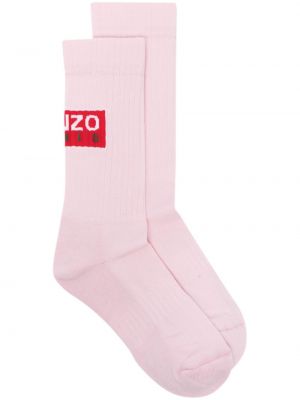 Чорапи Kenzo розово