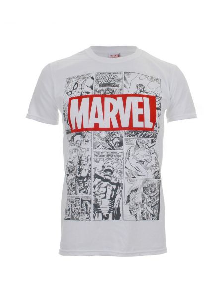 Koszulka Marvel biała