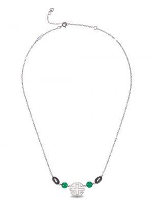 Křišťálový náhrdelník Shanghai Tang stříbrný