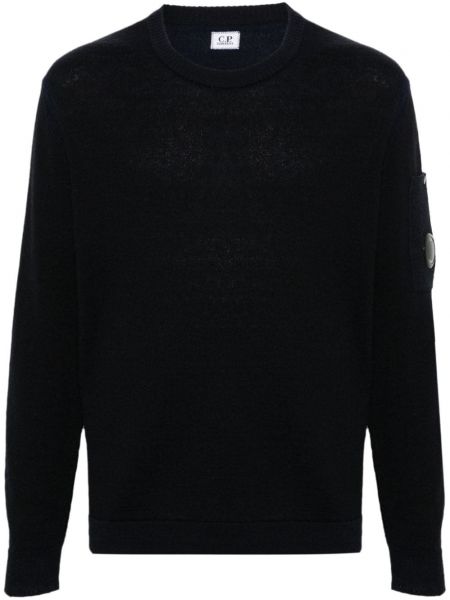 Dzianinowy sweter C.p. Company czarny