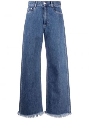 High waist jeans ausgestellt Wandler blau