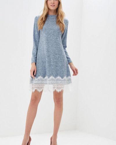Платье-свитер Aelite голубое