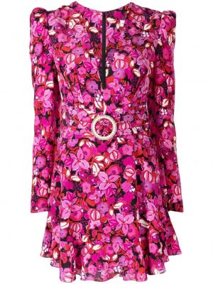 Trykt floral dress Rebecca Vallance rosa