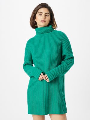 Pletené pletené šaty Catwalk Junkie zelená