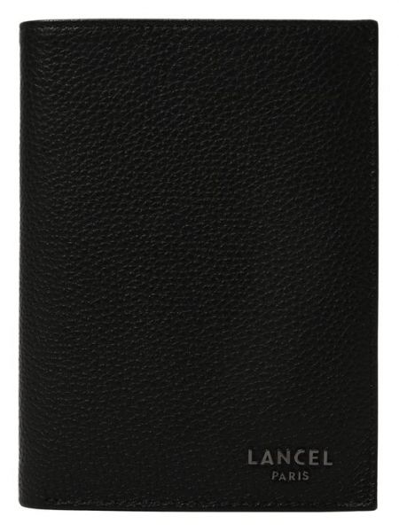 Кожаный кошелек Lancel черный