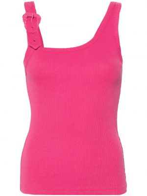 Top mit schnalle Versace Jeans Couture pink