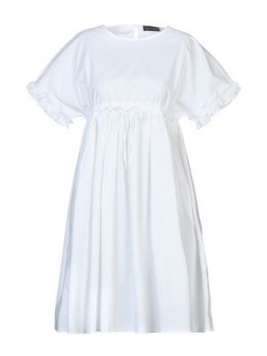 Платье мини короткое Twin-set Simona Barbieri, белое