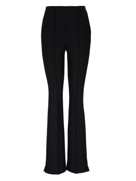 Krepové kalhoty Veronica Beard černé