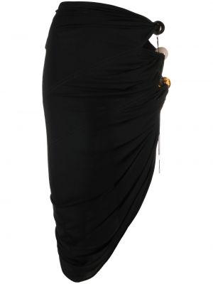 Midi sukně Jacquemus černé
