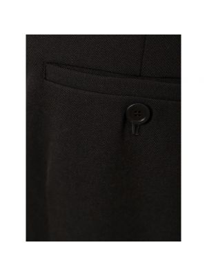 Pantalones de lana oversized Balenciaga negro