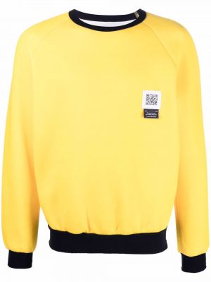 Sweatshirt aus baumwoll Fumito Ganryu gelb
