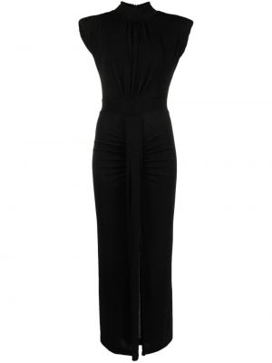 Μίντι φόρεμα Essentiel Antwerp μαύρο