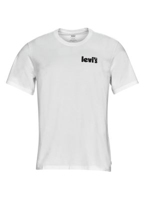 Tricou cu croială lejeră Levi's® alb