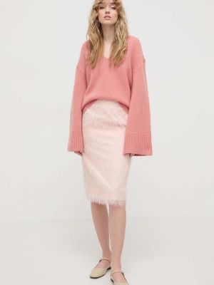 Vuneni pulover By Malene Birger ružičasta