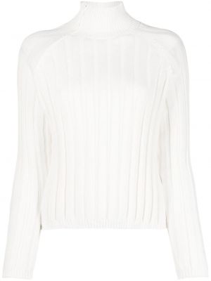 Памучен пуловер Gimaguas бяло