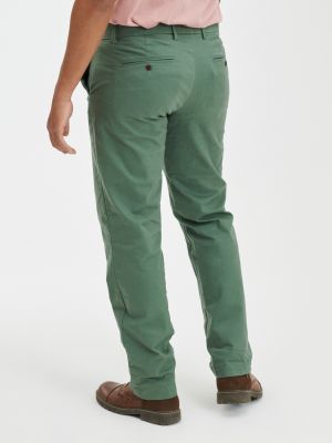 Rovné kalhoty Gap zelené