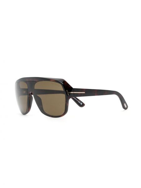 Sluneční brýle Tom Ford Eyewear hnědé