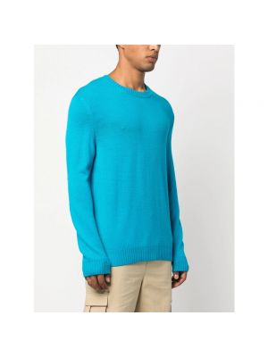Jersey con bordado de lana de tela jersey Jil Sander azul