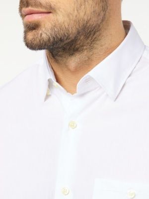 Сорочка з коротким рукавом Pierre Cardin біла