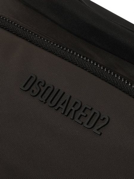 Поясная сумка Dsquared2 зеленая