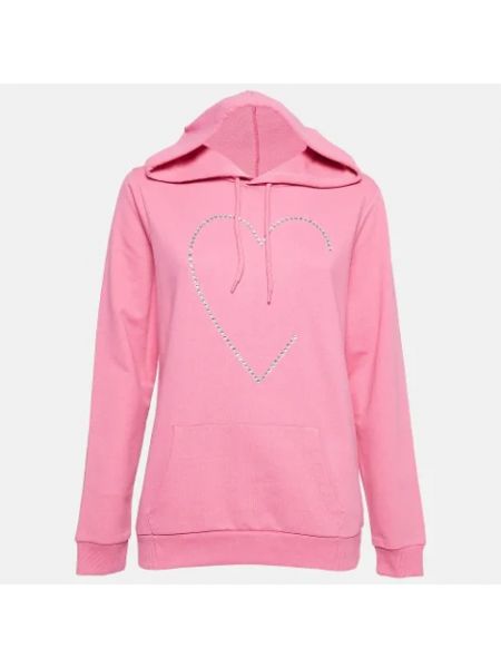 Top aus baumwoll Moschino Pre-owned pink