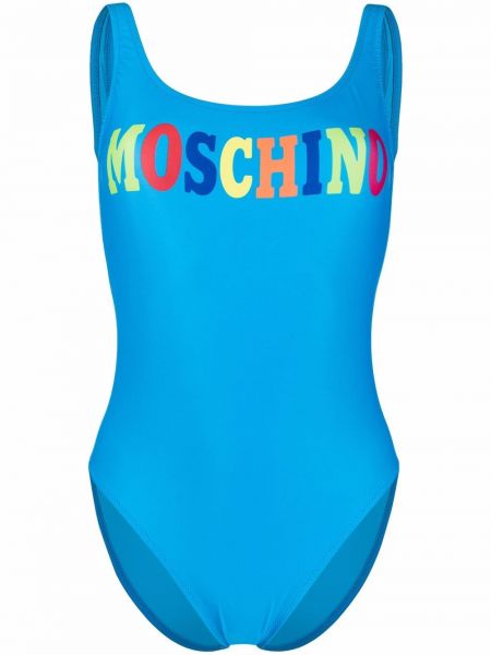 Baddräkt Moschino blå