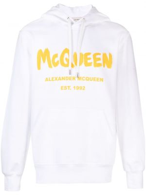 Kapučdžemperis ar apdruku Alexander Mcqueen