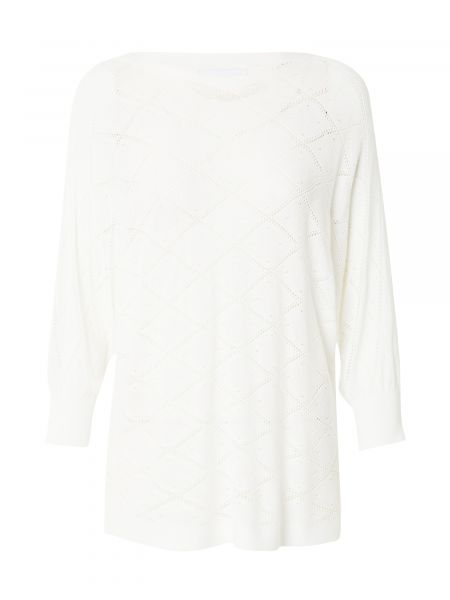 Vlnený sveter Nümph biela