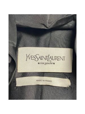 Chaqueta Yves Saint Laurent Vintage negro