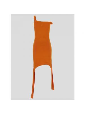 Mini vestido asimétrico Jw Anderson naranja