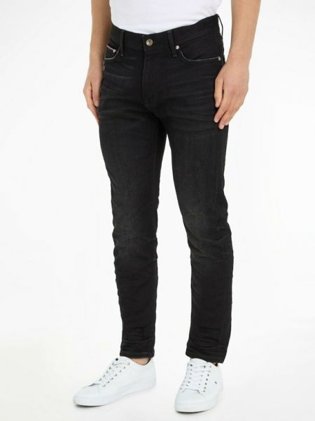 Slim fit skinny jeans Tommy Hilfiger schwarz