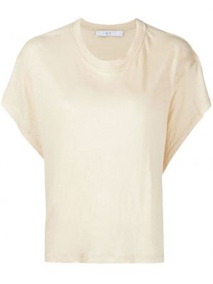 T-shirt mit rundem ausschnitt Iro braun