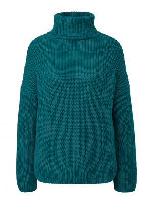 Пуловер Comma Casual Identity зелено