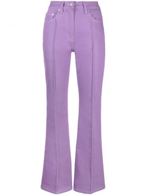 Jeans taille haute large Lvir violet