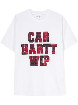 Tricou din bumbac Carhartt Wip alb