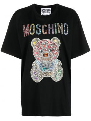 Тениска Moschino черно