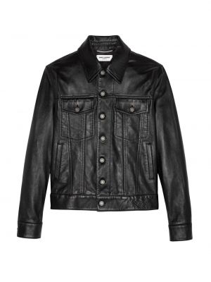 Джинсовая куртка Saint Laurent черная